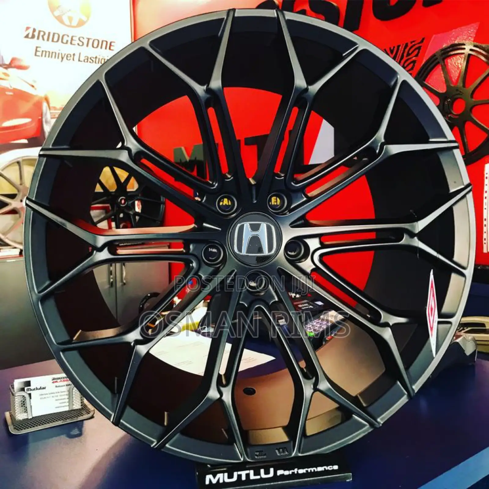 Black Accord Rims