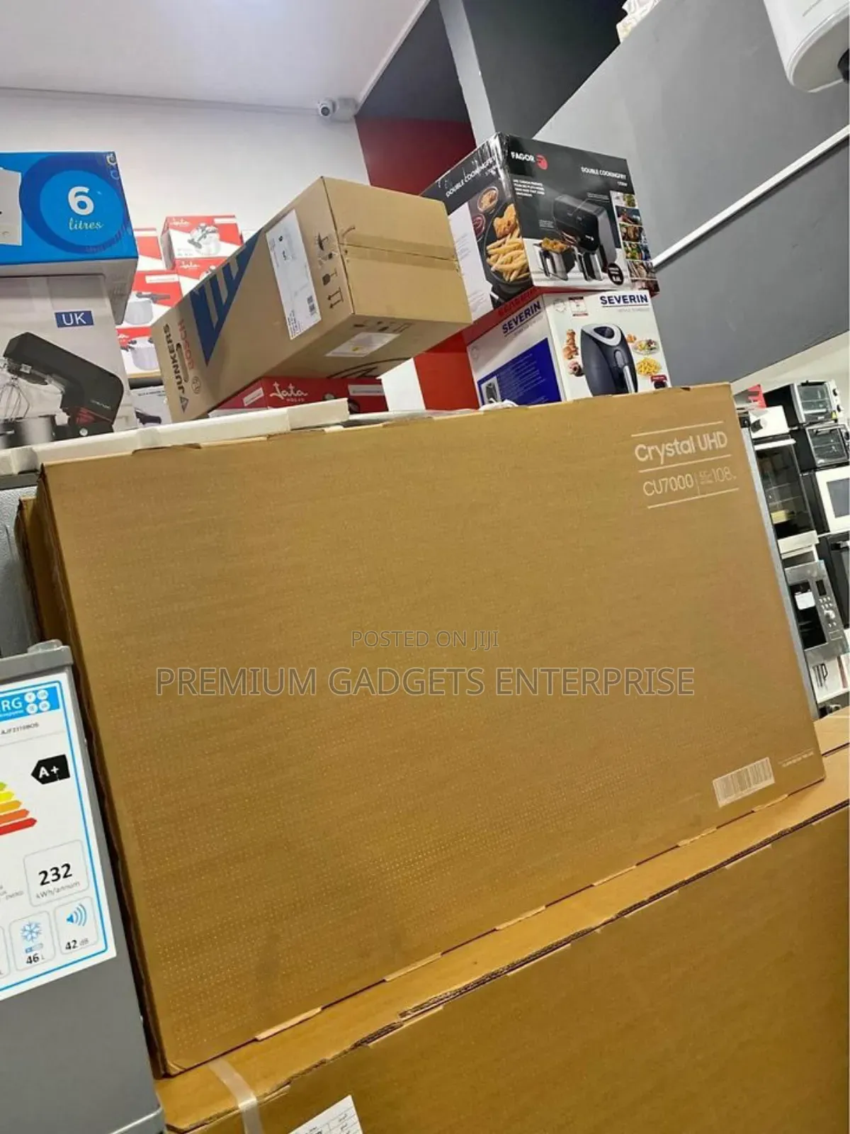 Samsung 43 Inch Crystal Uhd Active HDR Smart Tizen Tv