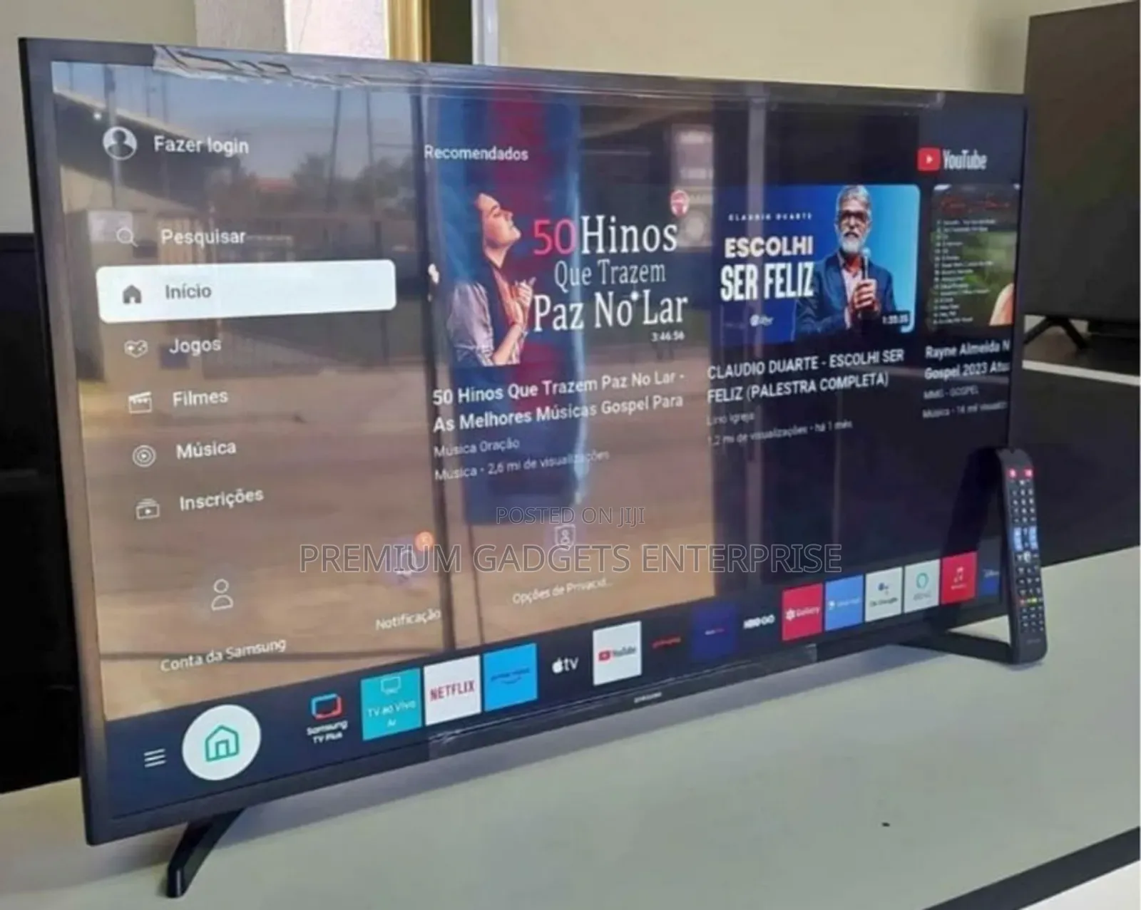 Enhanced Clarity 55" Stunning Crystal Uhd Samsung Tizen