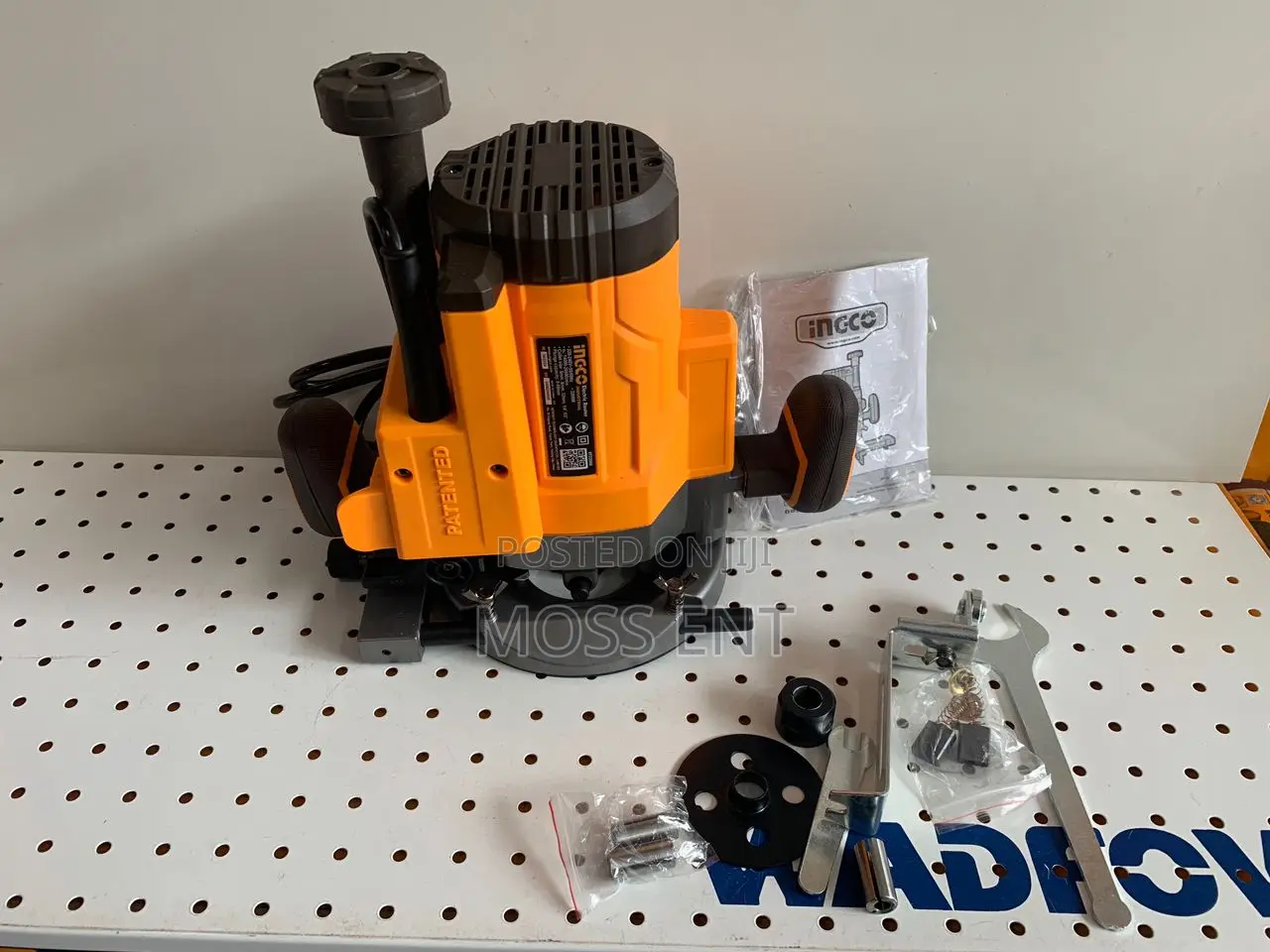 Ingco Electric Router 2200w + Accessories - Rt22008