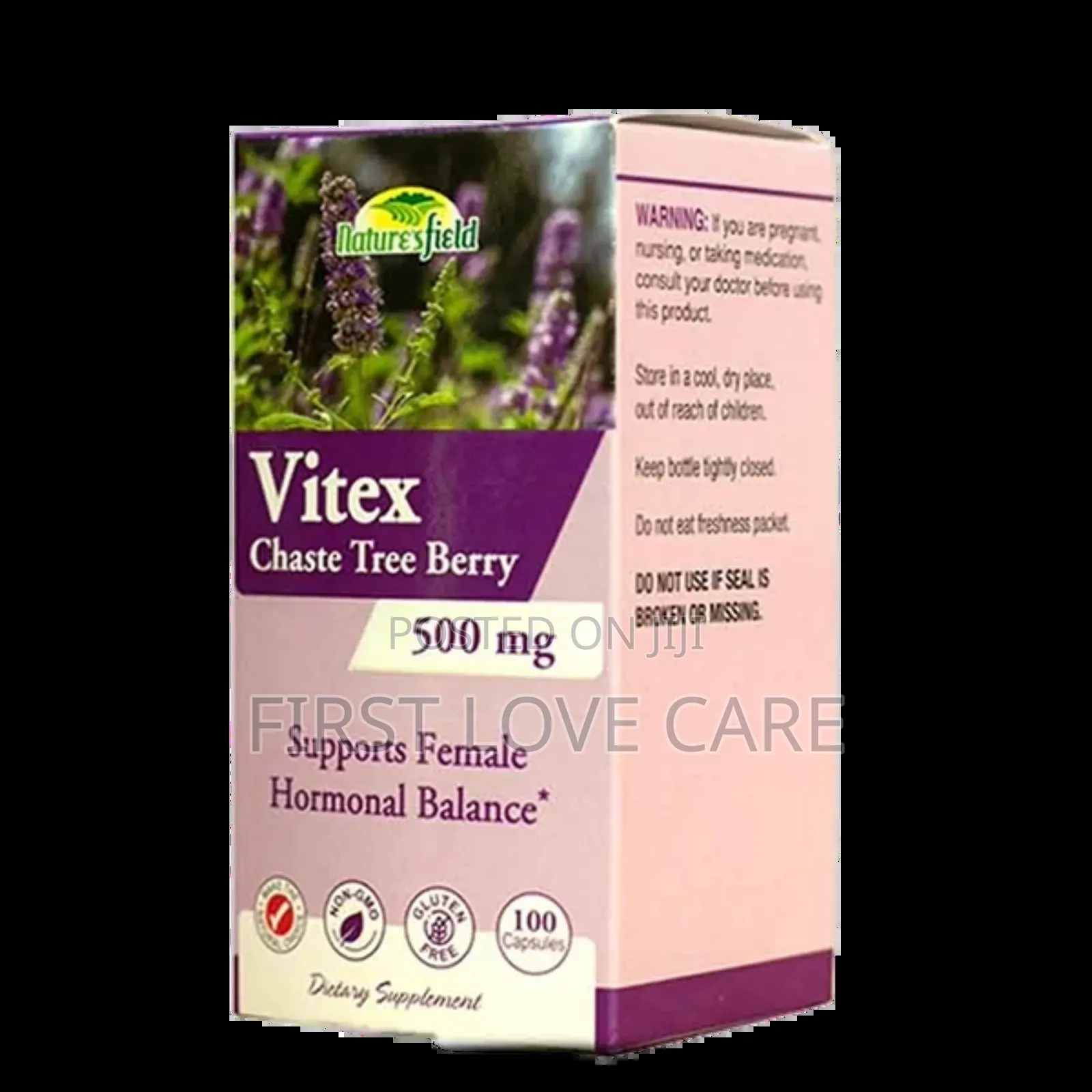 Nature's Field Vitex Chasteberry 500mg