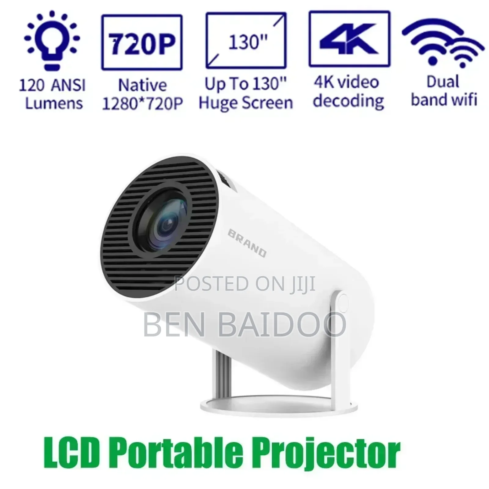 Hy-300 Ultra Hd Android Projector