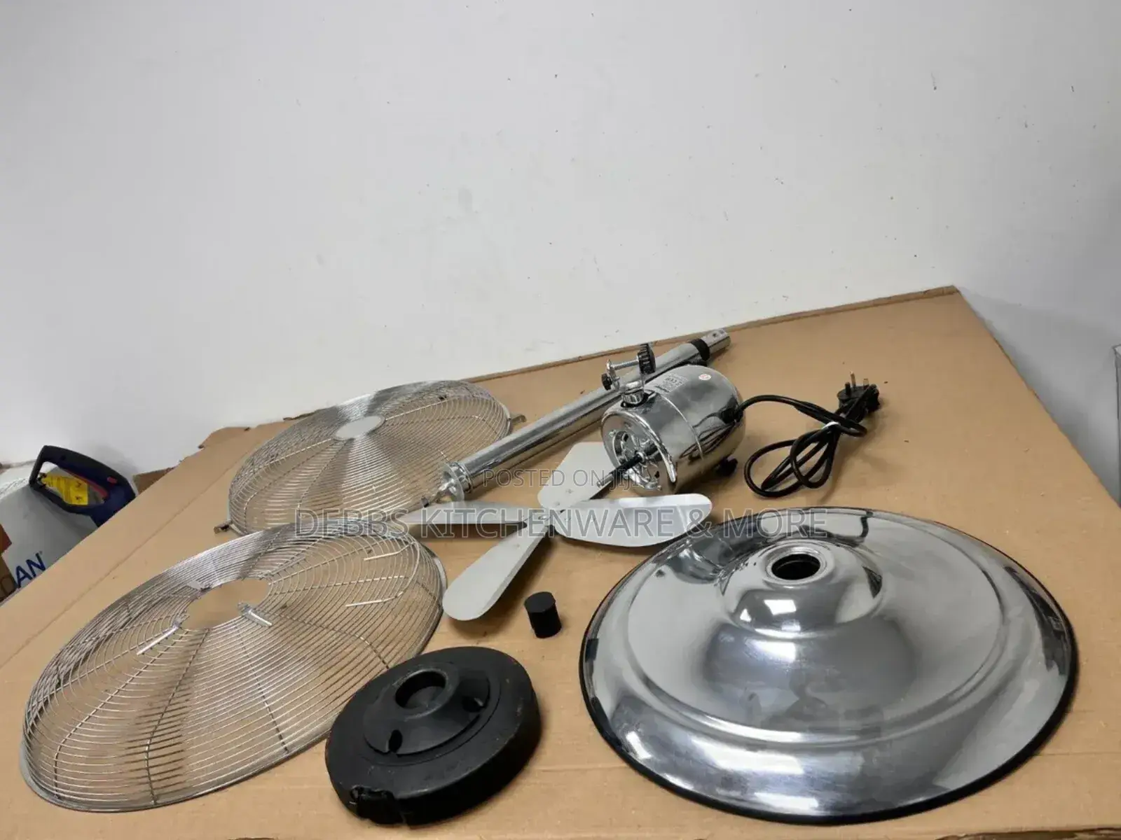 16inches Metallic Standing Fan