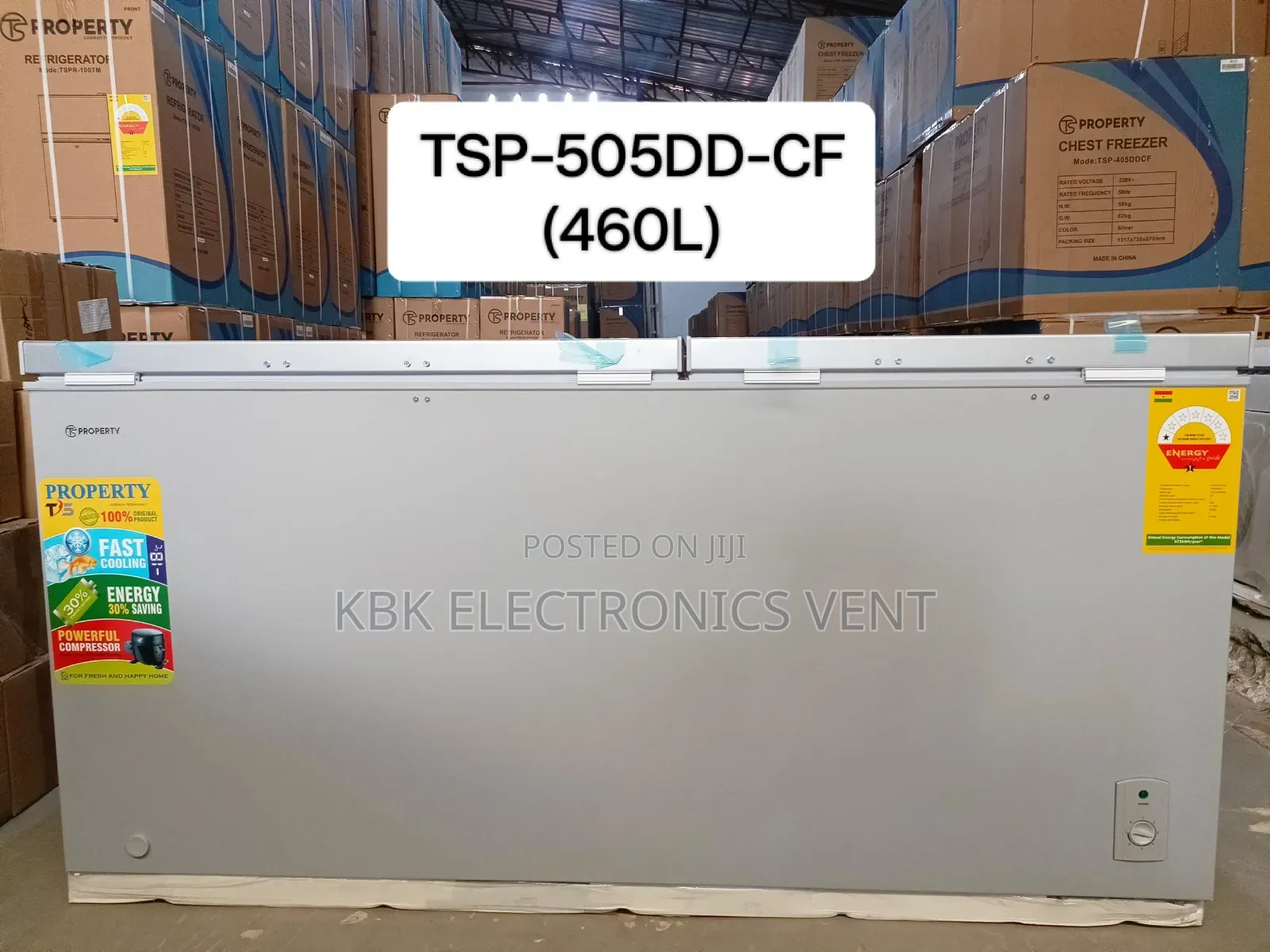 Property 460ltr Double Door Chest Freezer