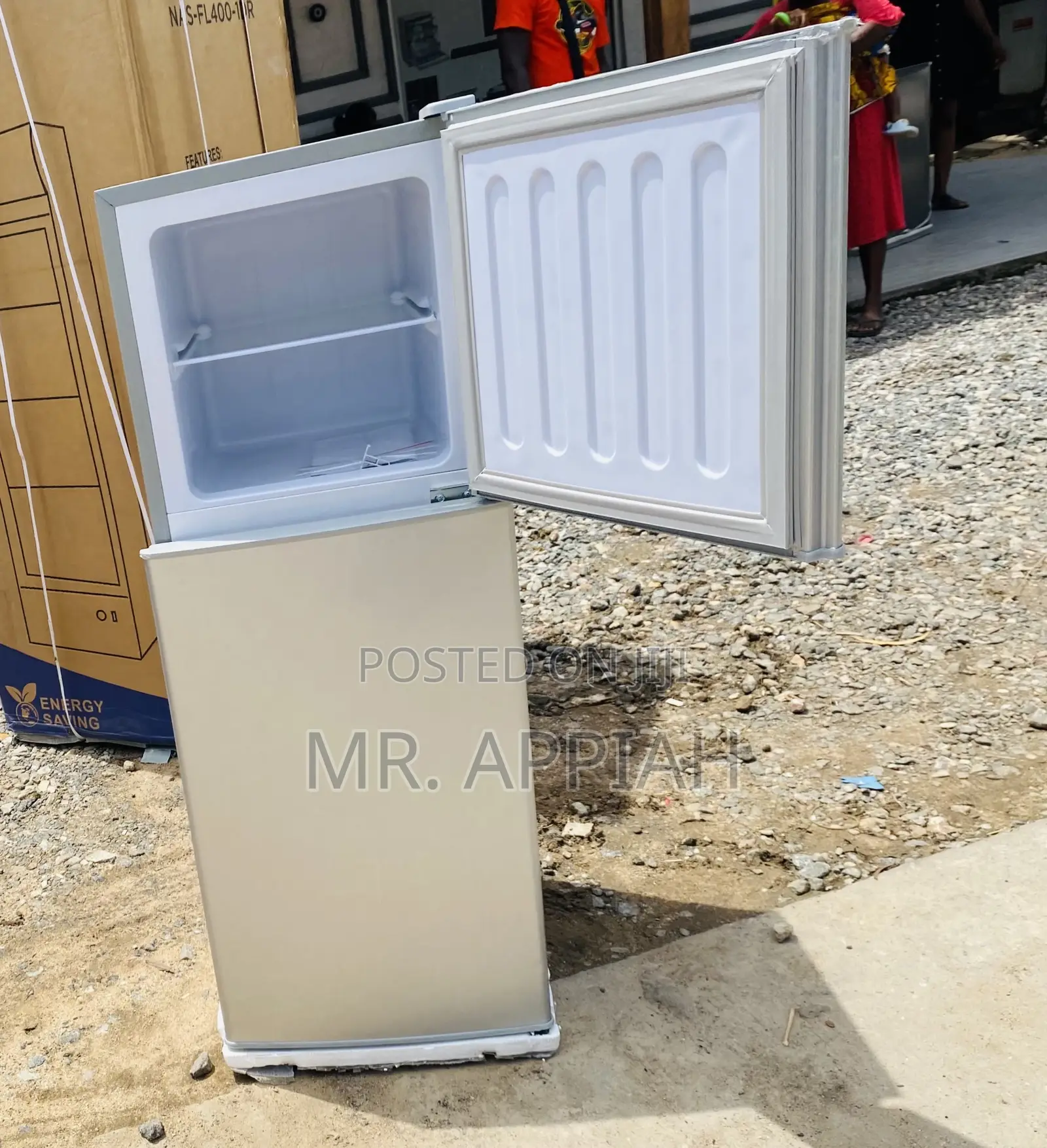 Shop Classic Nasco Nasf2-13fl 112l 2 Door Fridge(Silver).