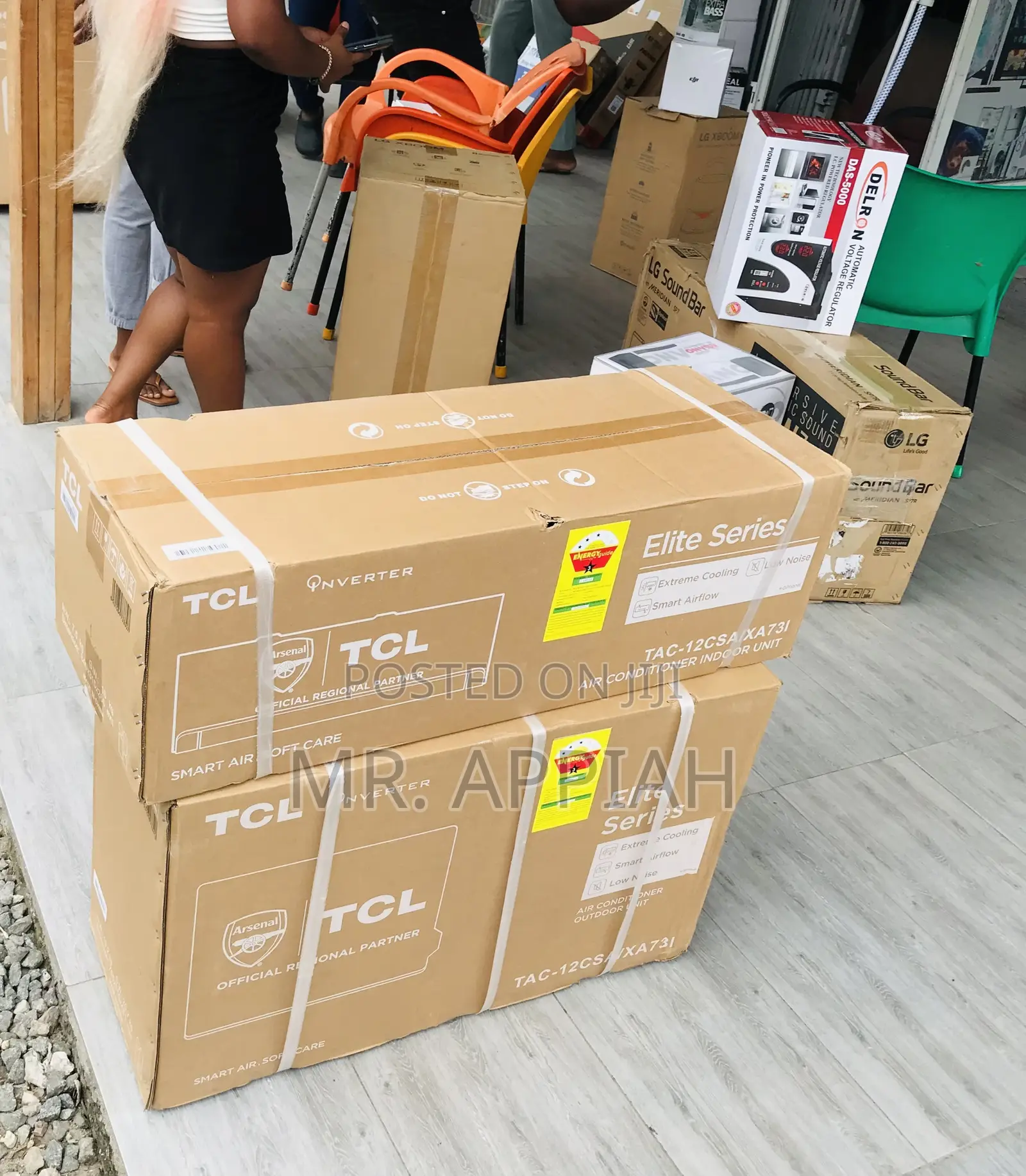 R410a TCL 2.5hp 3 Star Electric Air Conditioner.