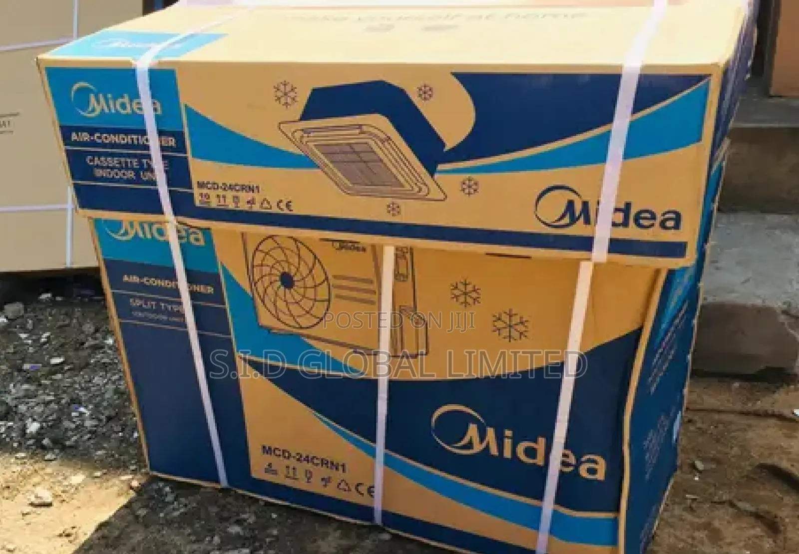 Incredible MIDEA-2.5HP-R410-CASSETTE-UNIT-MCD-24CRN1