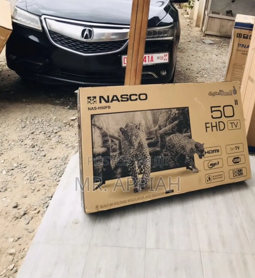 Purchase Authentic Nasco 50” Digital Satellite Electric Tv.