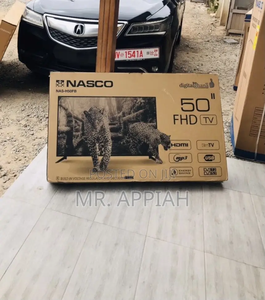 Latest Nasco 50” Full HD Digital Satellite Electric Tv.