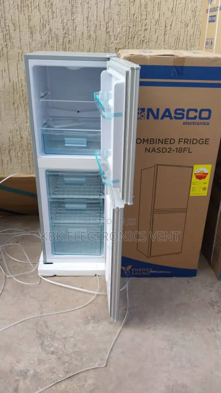 Nasco Nasd218(136ltr) Double Door Refrigerators