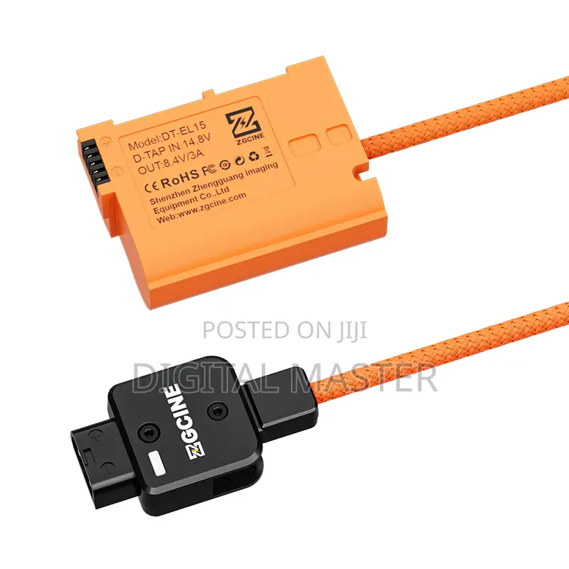 D-Tap to EL15 (Nikon) Dummy Battery Cable