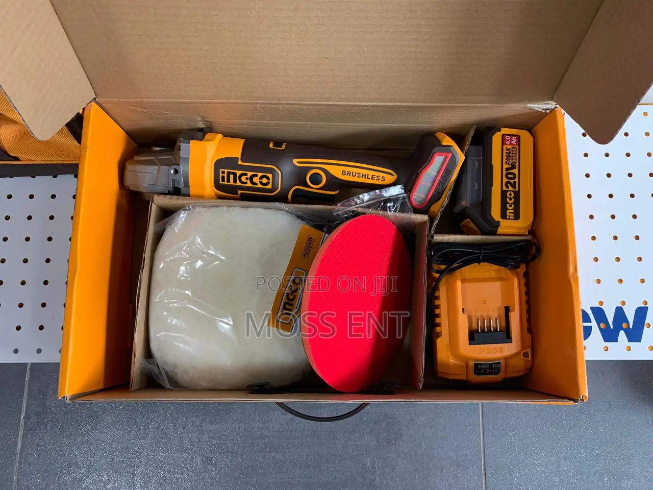 Cordless Polisher 7" 20v + Battery - Apli20181