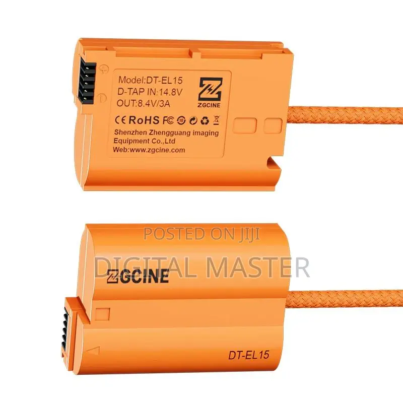 D-Tap to EL15 (Nikon) Dummy Battery Cable
