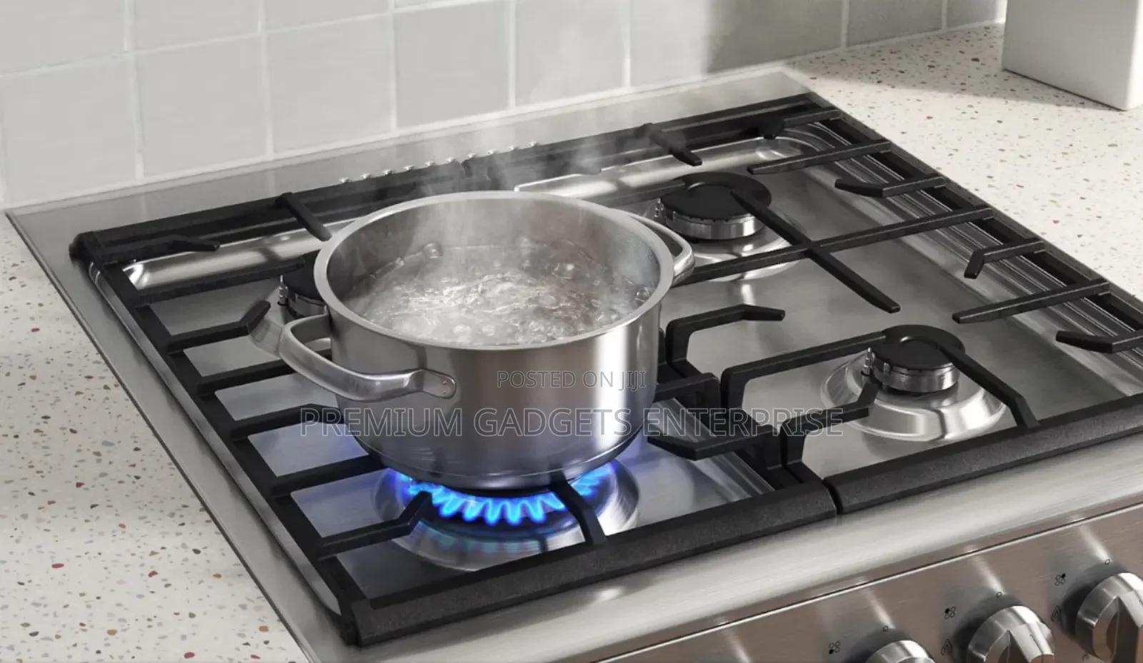 Stainless Steel Samsung 4 Burner Gas Cooker, Grill , Oven