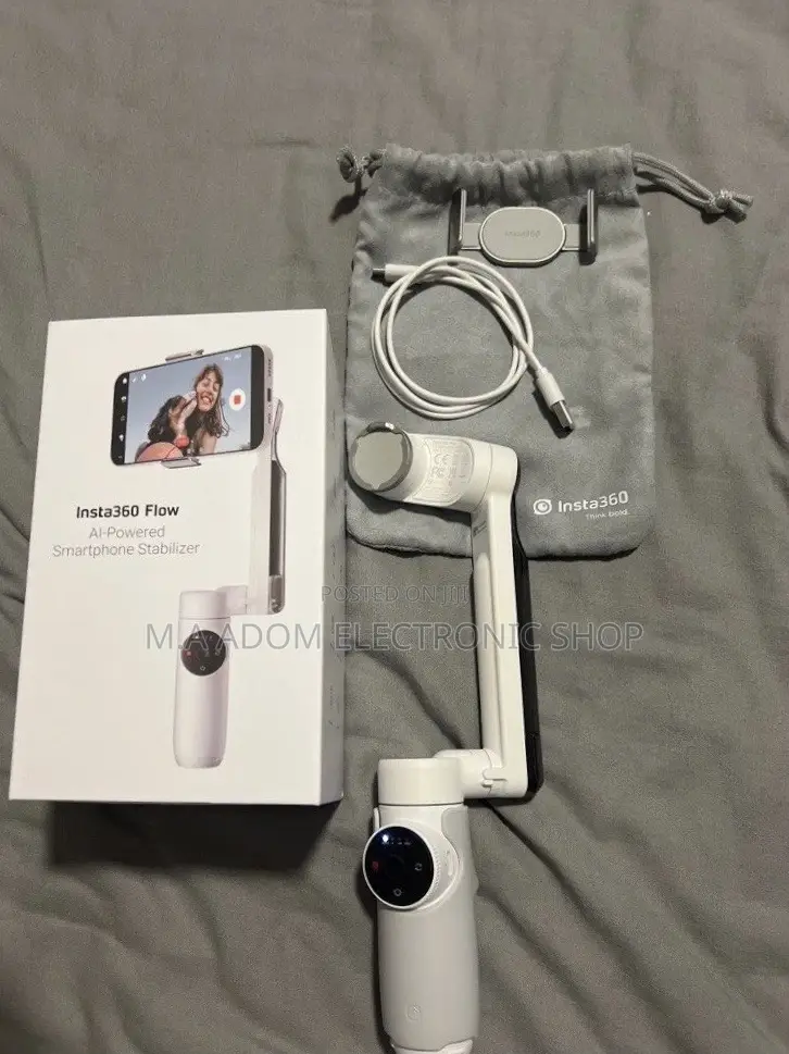 Insta360 Flow Smartphone Gimbal Stabilizer Creator Kit,White