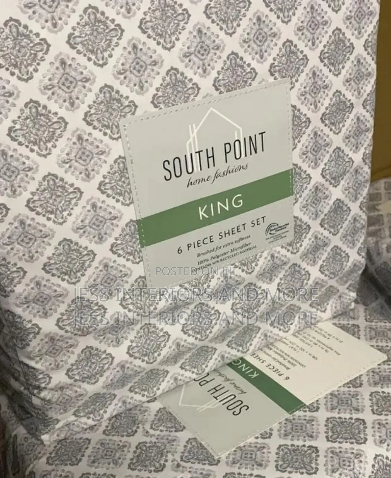 South Point Microfiber 4-Piece Sheet Set