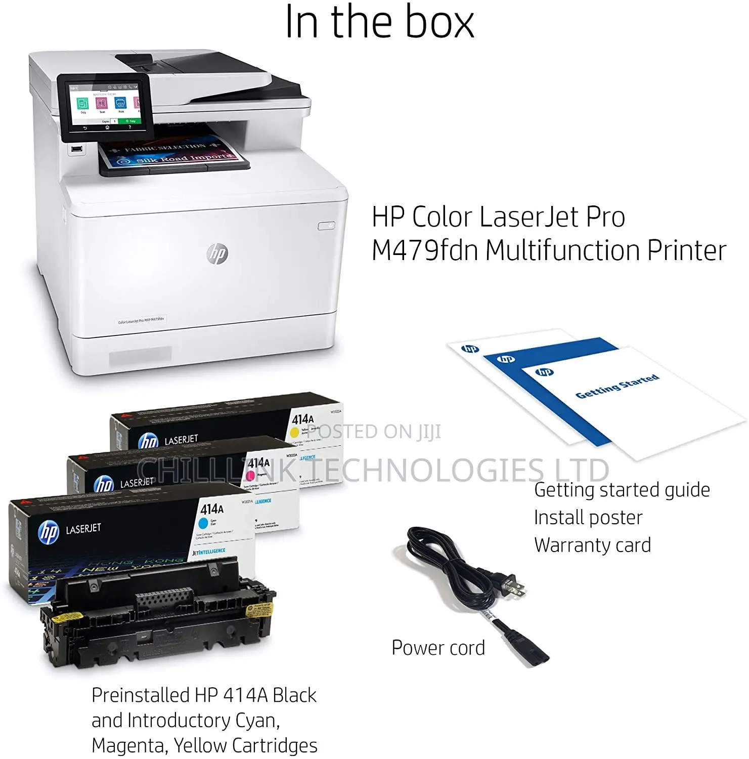 Hp Color Laserjet Pro M479fdn Multifunction Printer