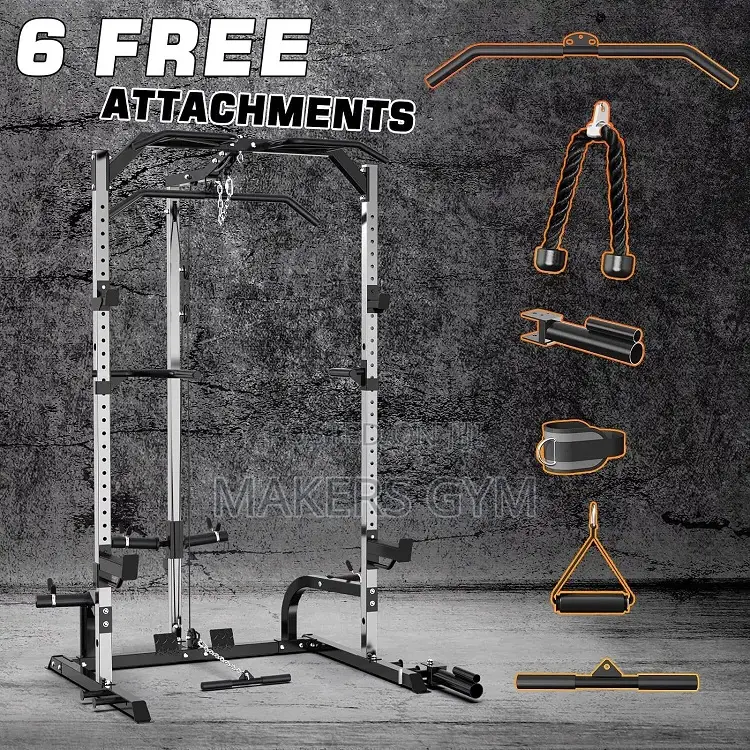 Weights Rack ( Power) With LAT Pulldown