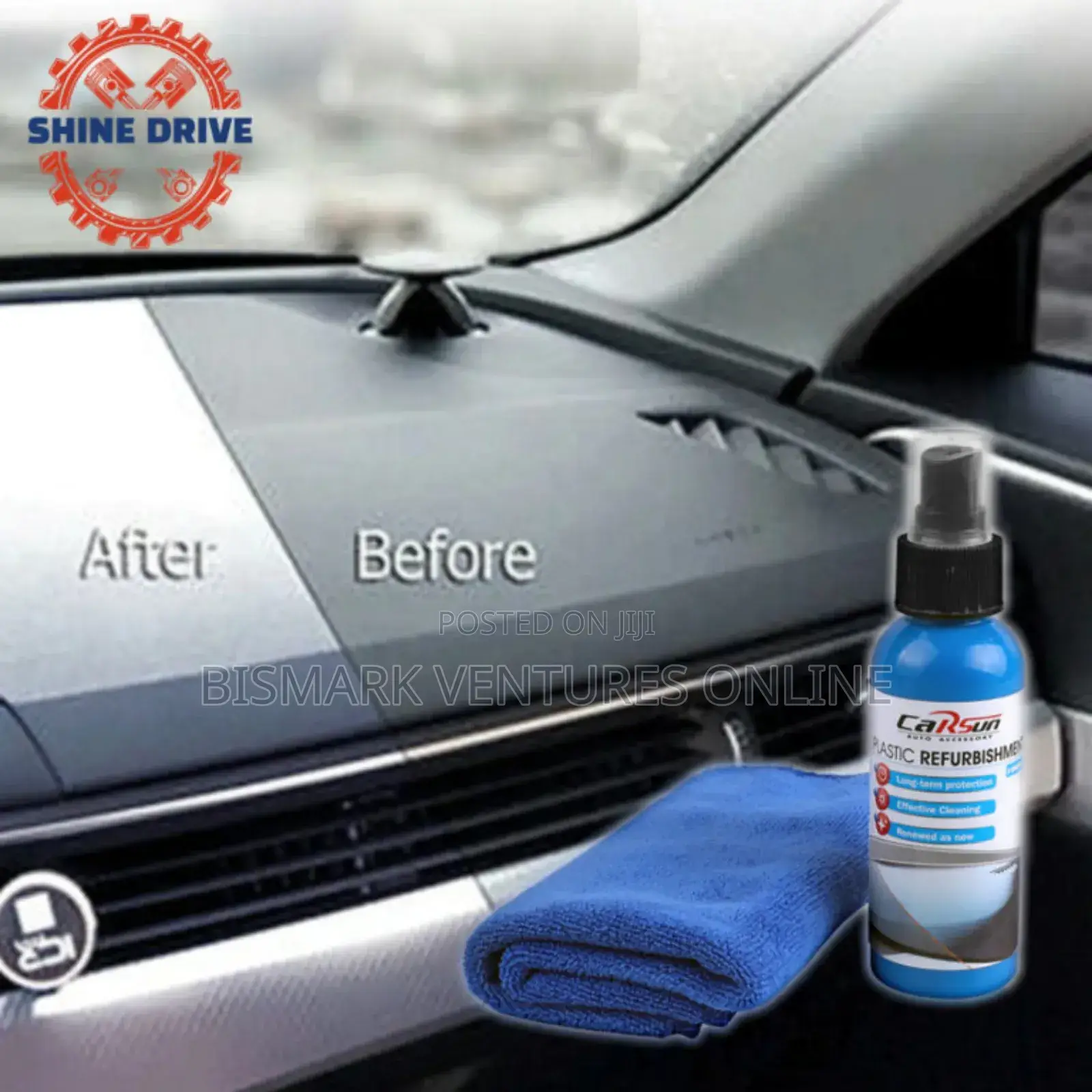 100ML Car Dashboard Restoration Liquid Nano Wax Plastic.