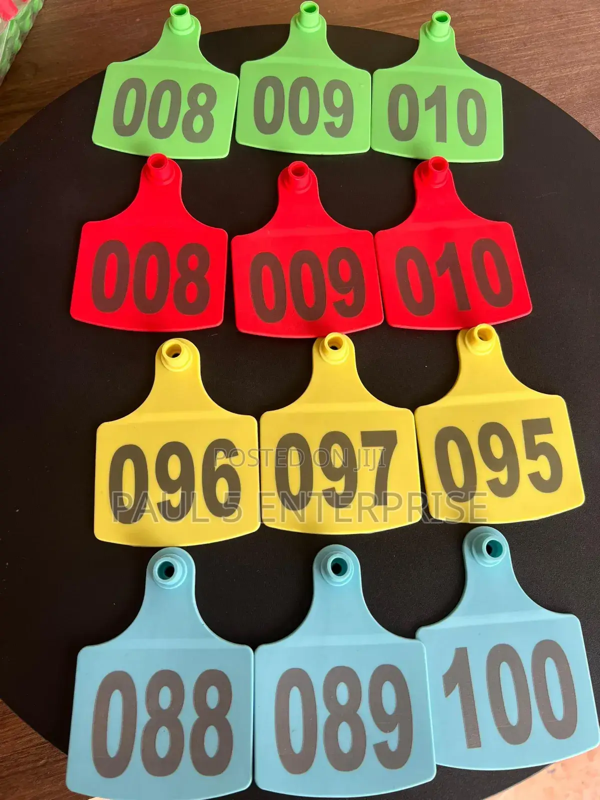 100pics Ear Tag for Cow, Goats and Pig Wholesale and Retail