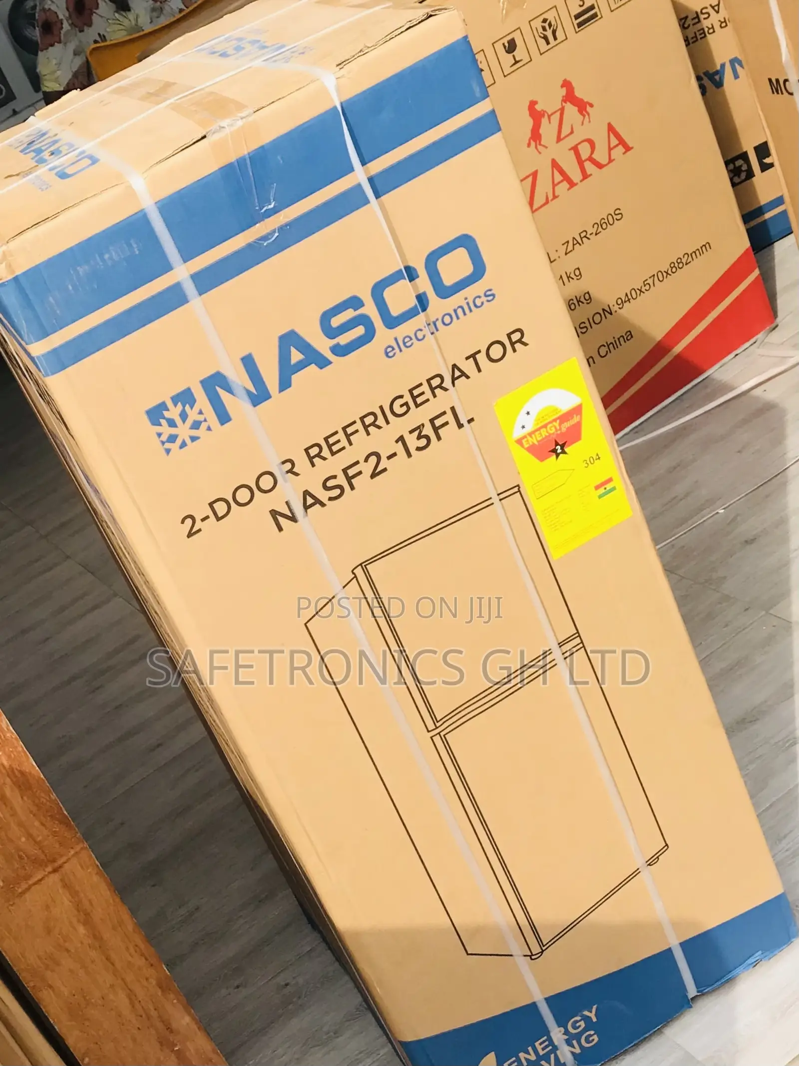 Elegant Space Nasf2-18fl Topfreezer 2 Doors Nasco Fridge