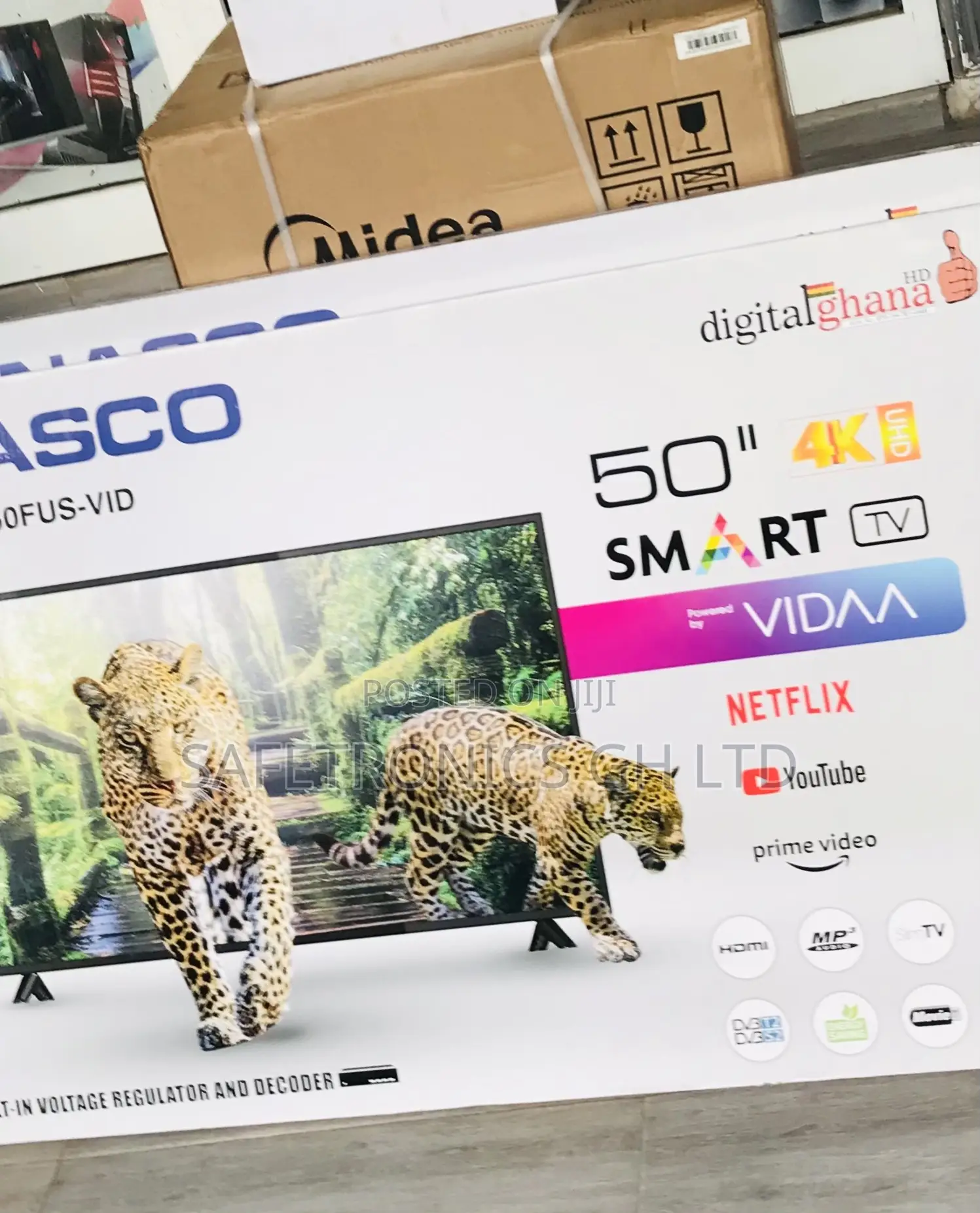 Full HD Nasco Smart Led 50 Inch Tv