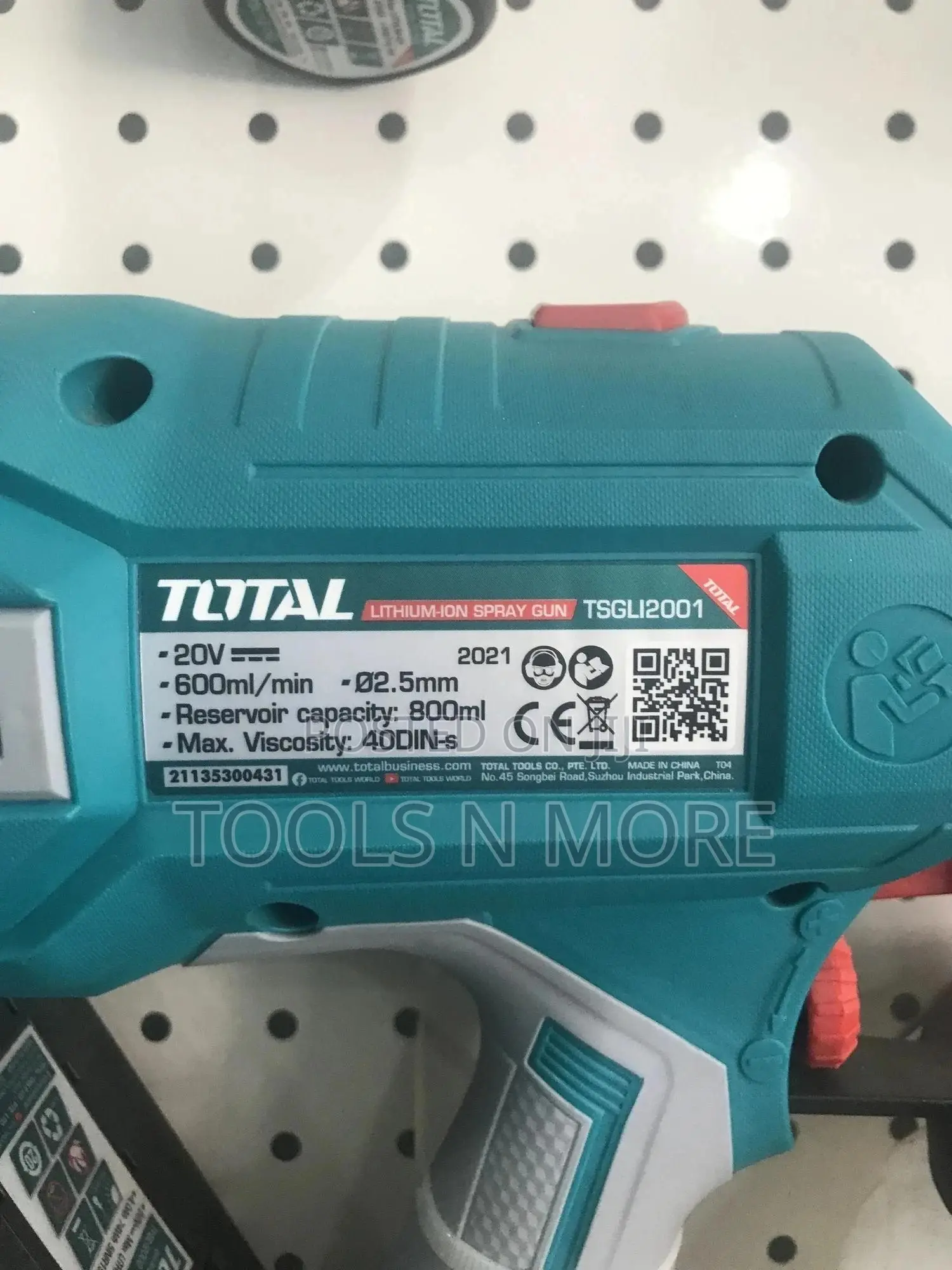 TOTAL Cordless Spray Gun Set