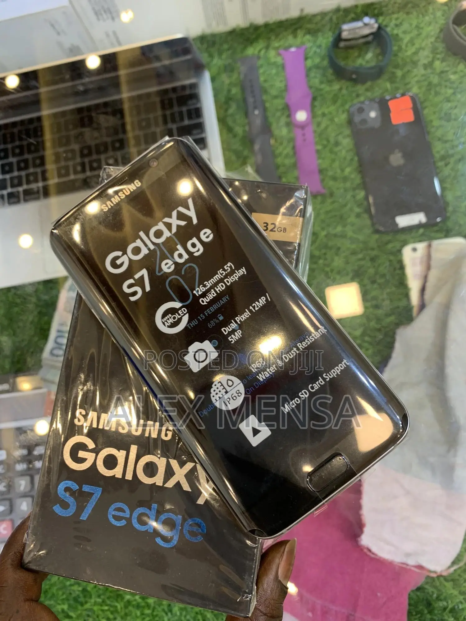 New Samsung Galaxy S7 edge 32 GB Black