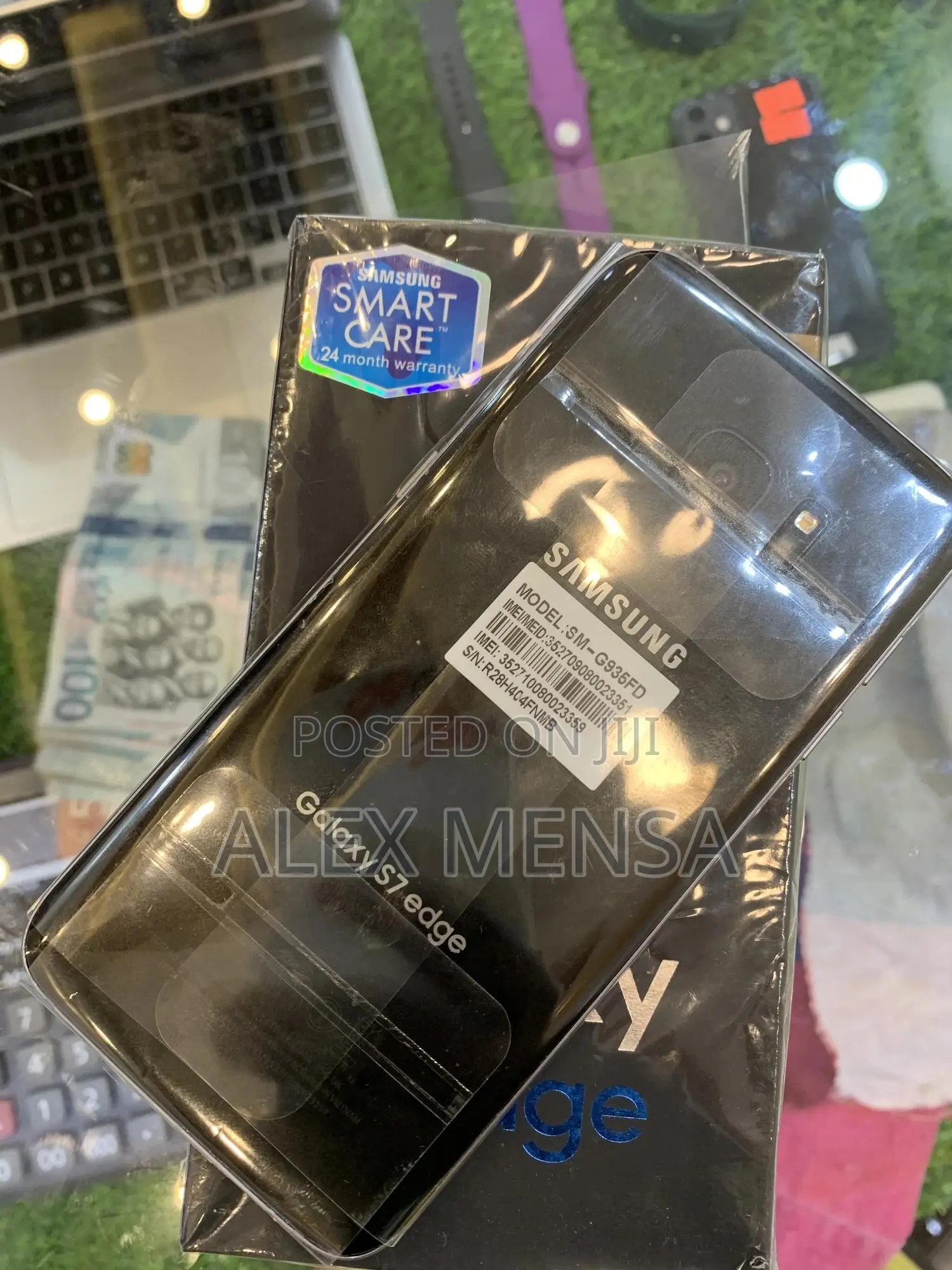 New Samsung Galaxy S7 edge 32 GB Black
