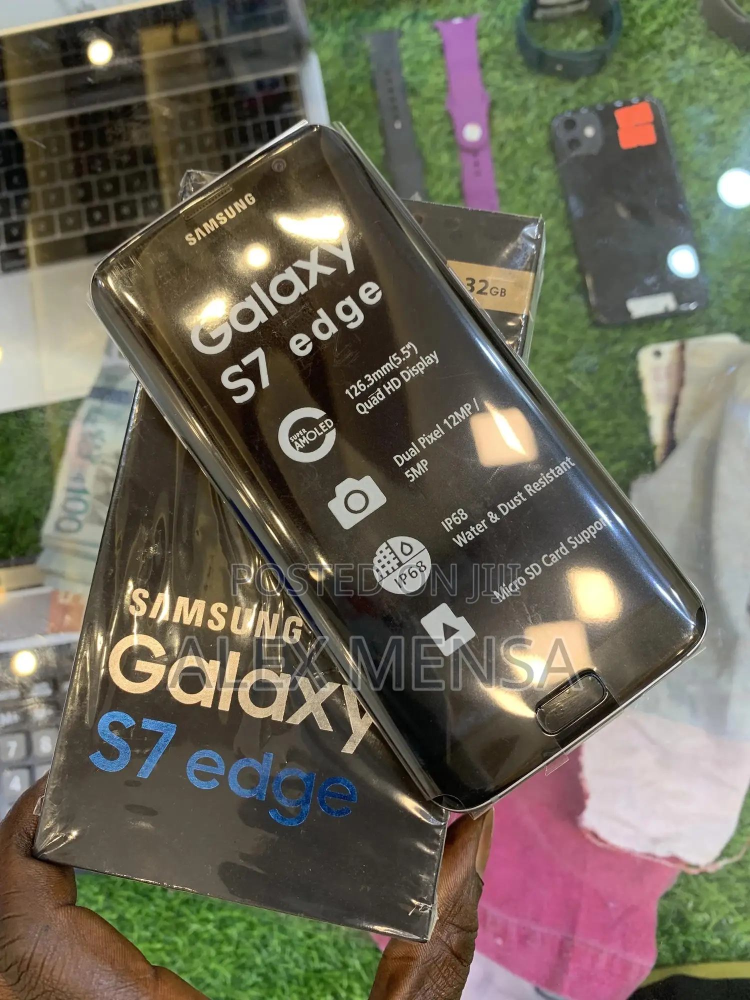 New Samsung Galaxy S7 edge 32 GB Black