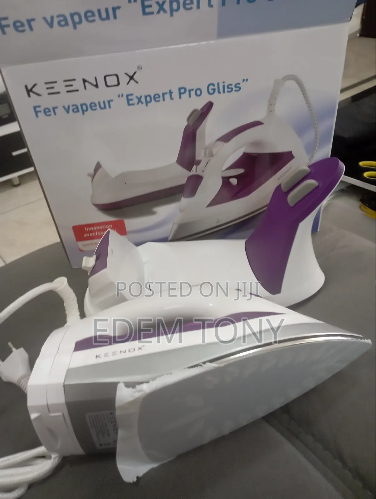 Keenox Cordless Steam Iron - Expert Pro Gliss