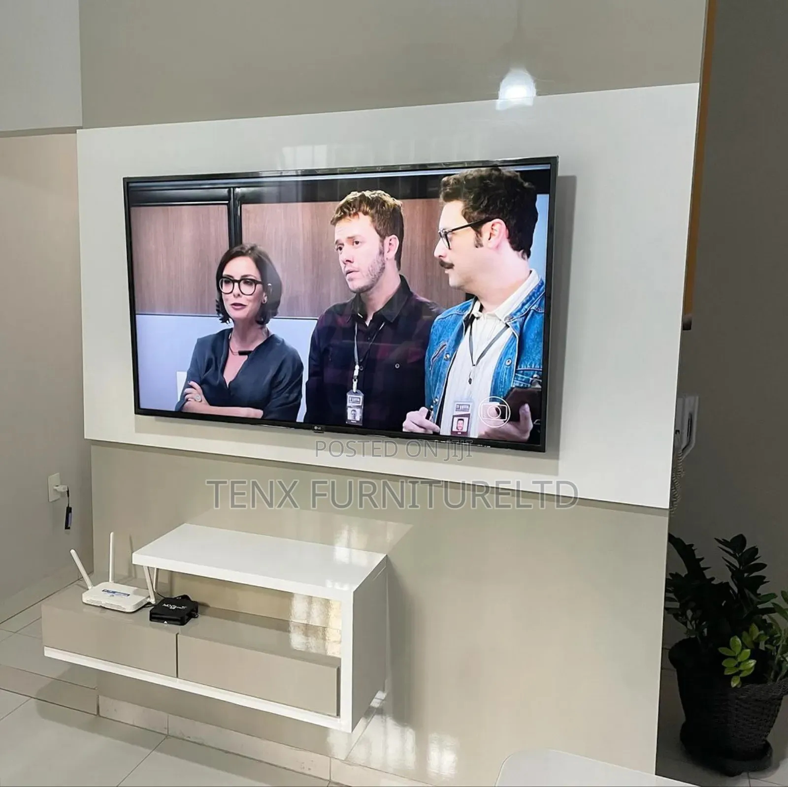 Tv Stand Suspended Console(32" -75")