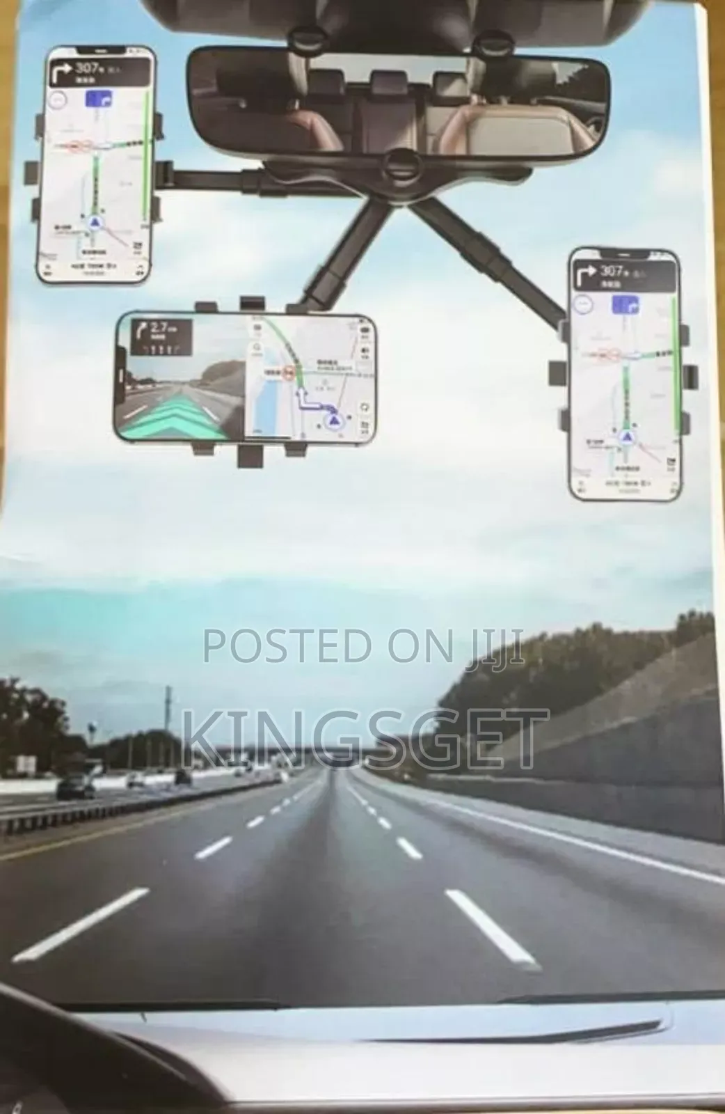 Car Mirror Phone Holder