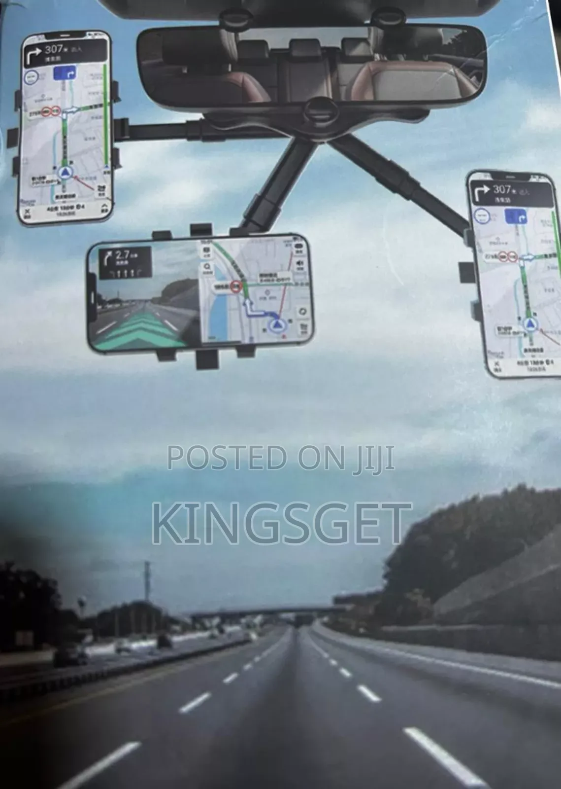 Car Mirror Phone Holder