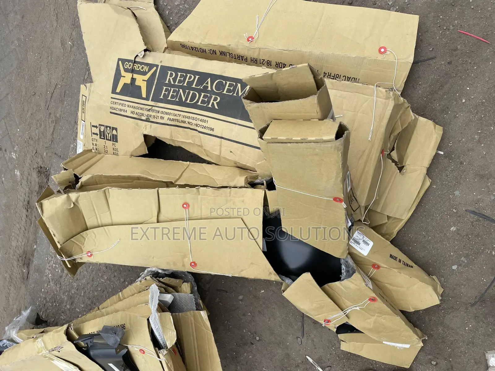 Honda Accord 2019 Front Fenders