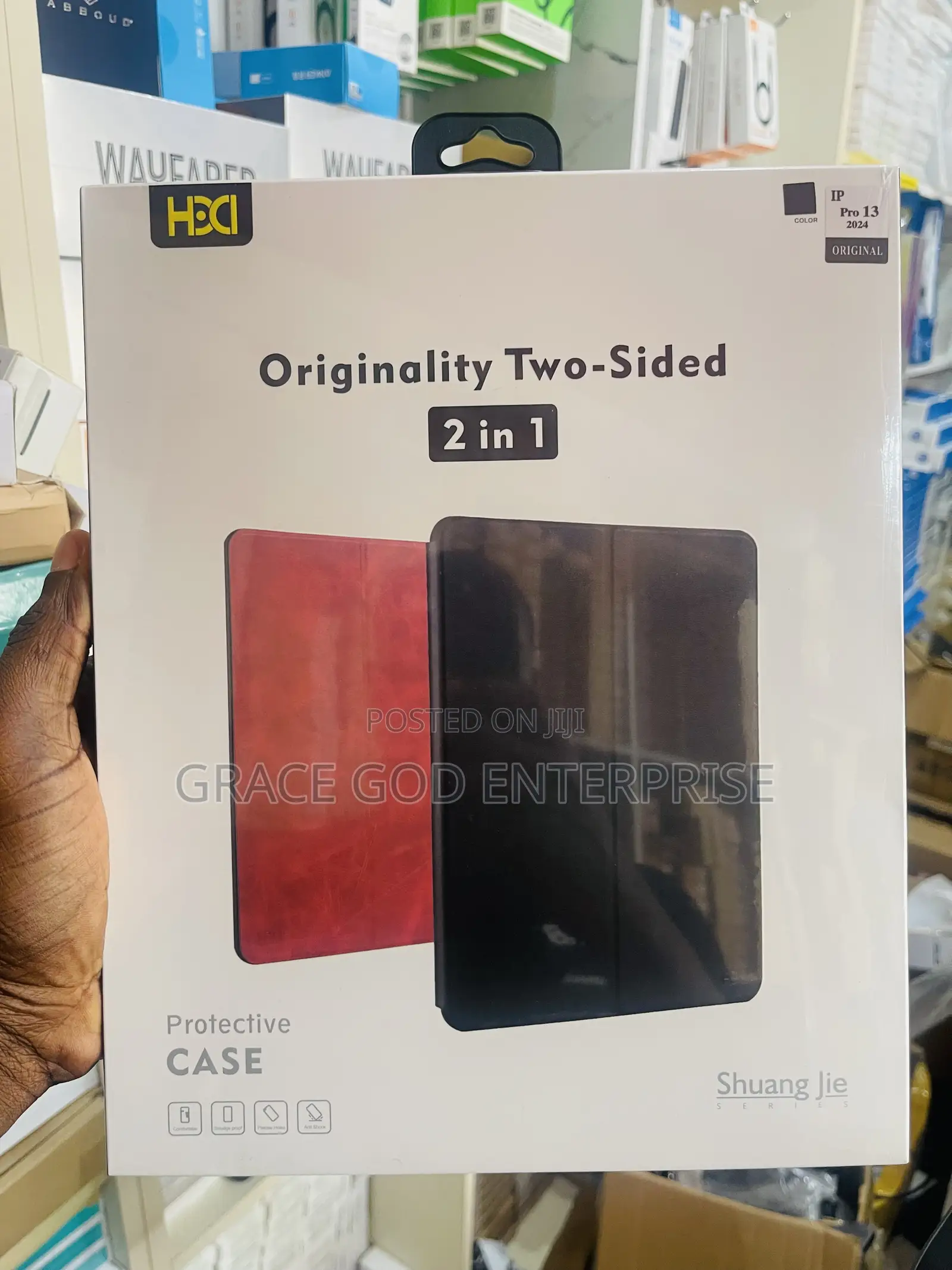 Original Leather Case for iPad Pro M4 13 Inches 2024