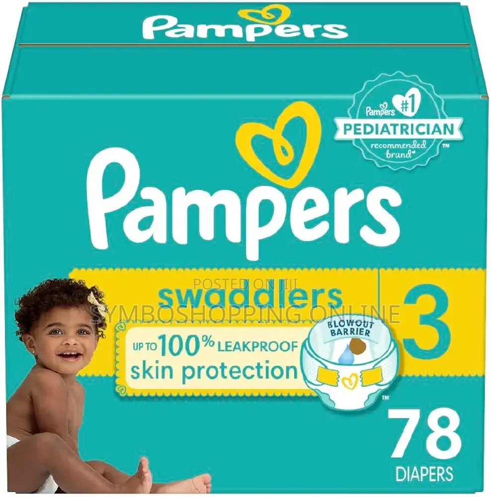 Pampers Swaddlers Diapers - Size 3