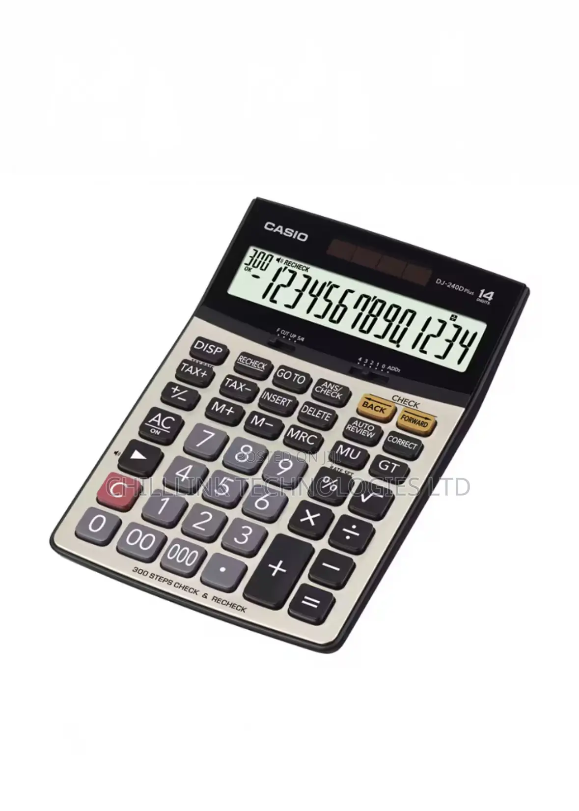 Casio Calculator DJ 240D PLUS