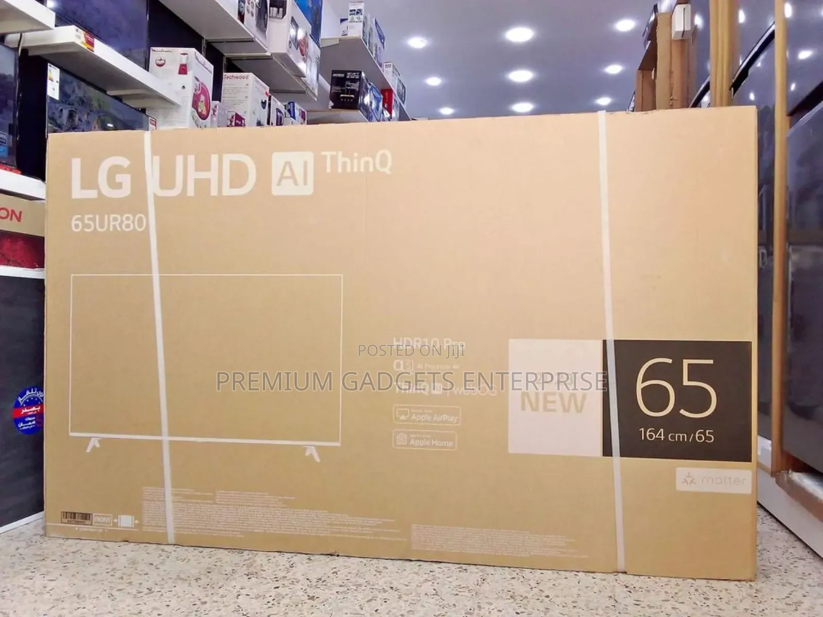 65 LG UHD AI ThinQ UA73 Smart TV 2025 Alpha 7 AI Processor Gen8