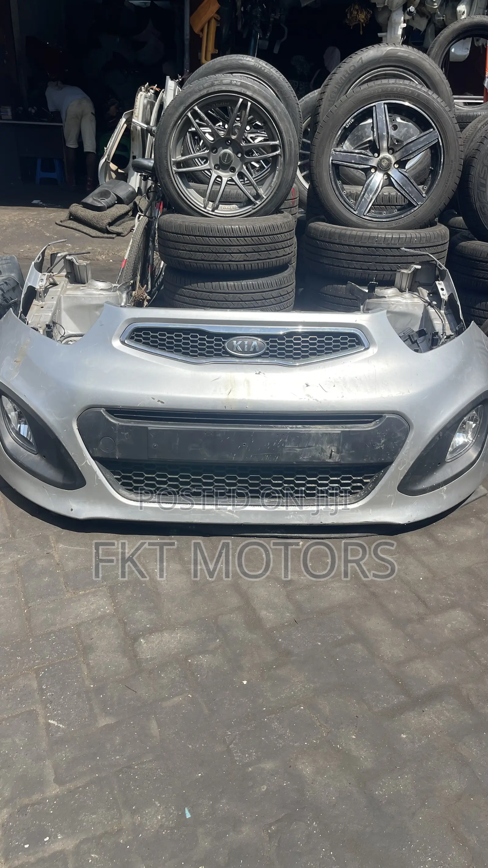 Kia Morning Front Cut 2012/2013/2014/2015