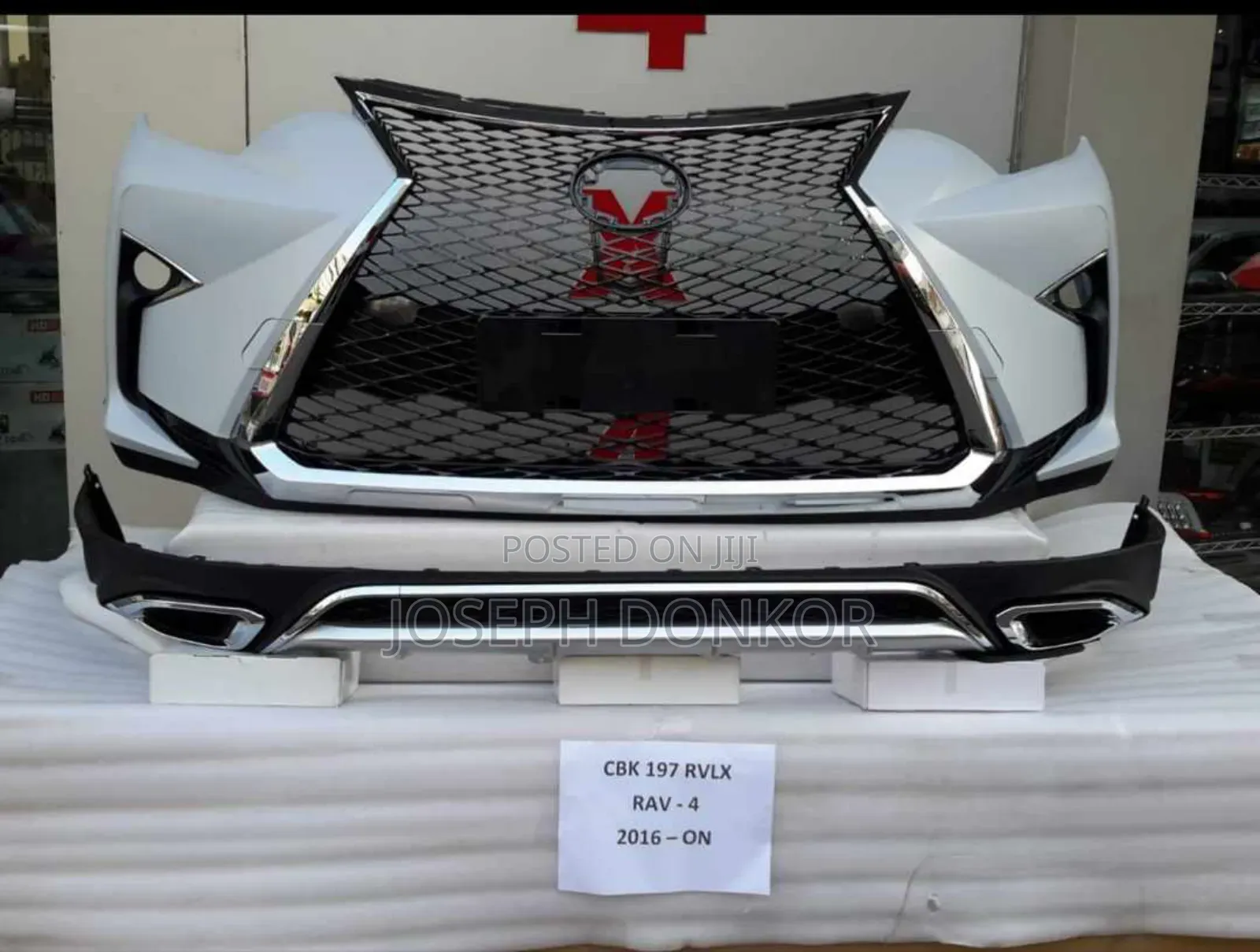 Rav 4 Spec Bumper Lexus Type 2013 to 2018 Front and Back