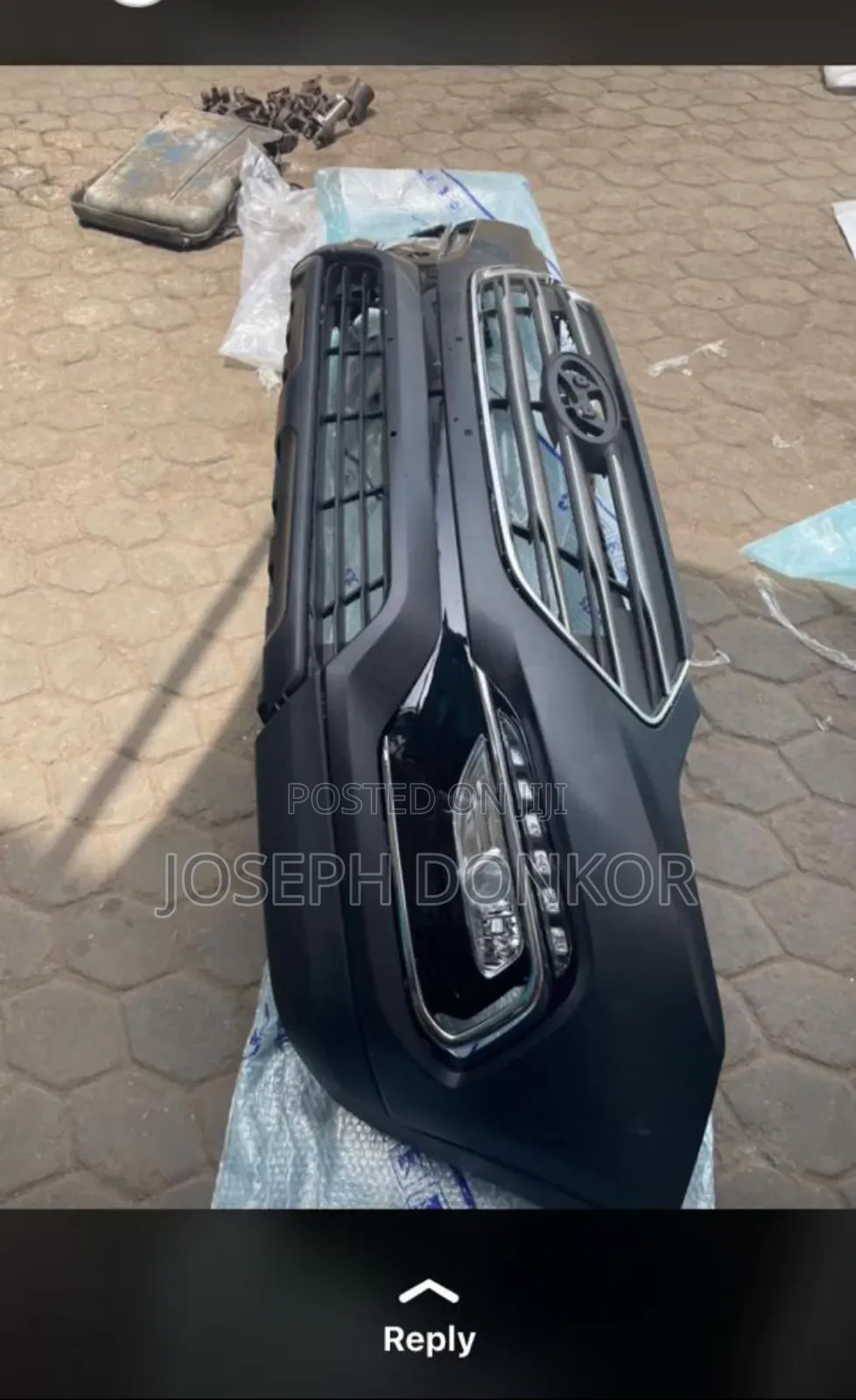 Santa Fe Front Bumper Complete 2016,2017,2018