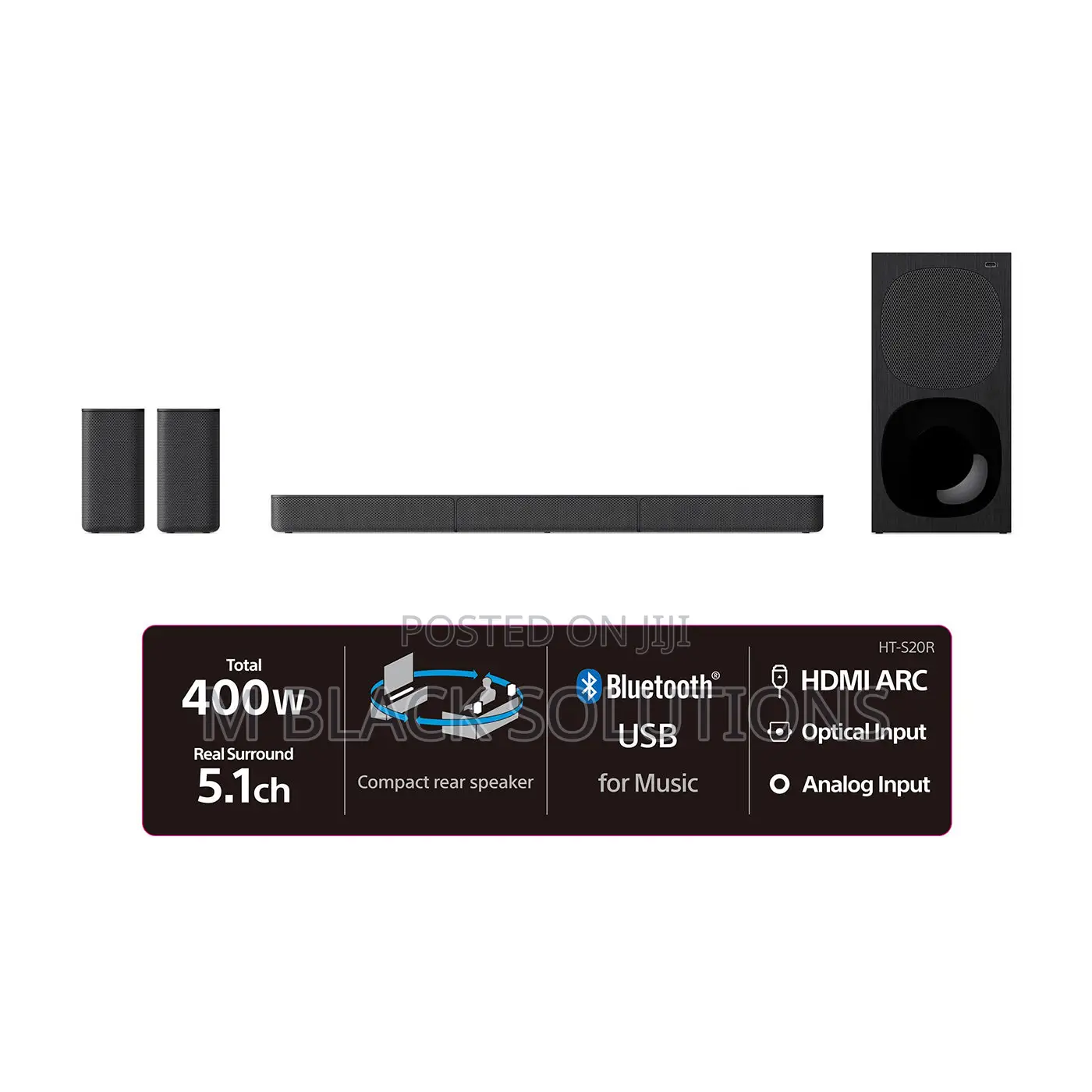 SONY Ht-S20r 5.1 Soundbar
