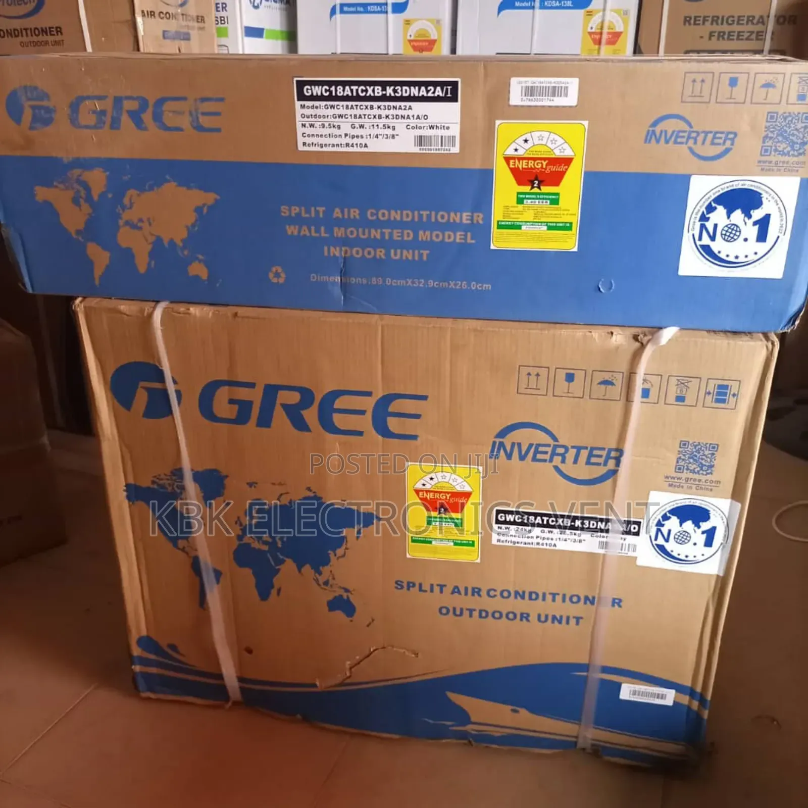 Gree 2.0hp R410 Inverter Split Air Conditioner