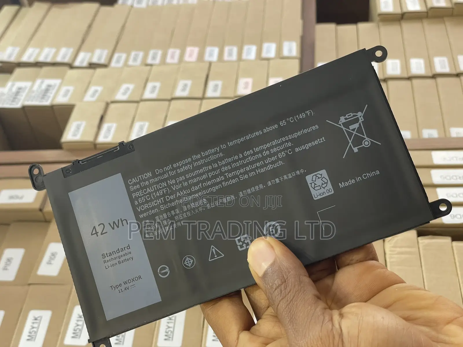 WDXOR Battery for Dell Inspiron 15 5565 5567 5568 5570