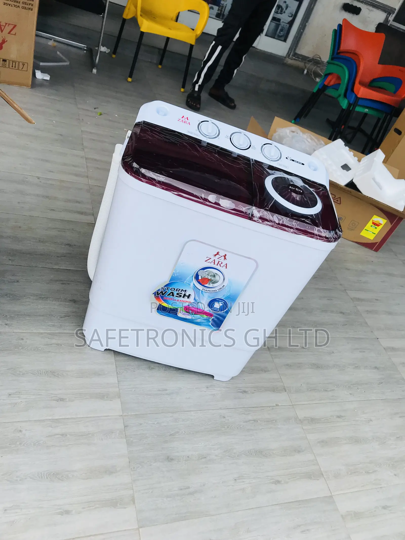 Purchase New 5kg Zara Semi-Automatic Washing Machine
