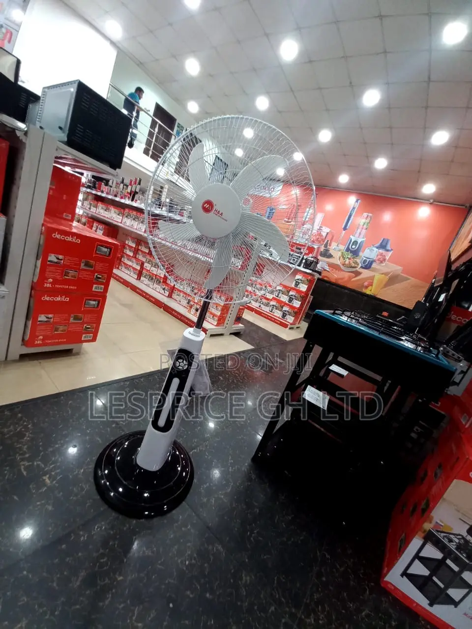 Durable!! Rechargeable Standing Fan
