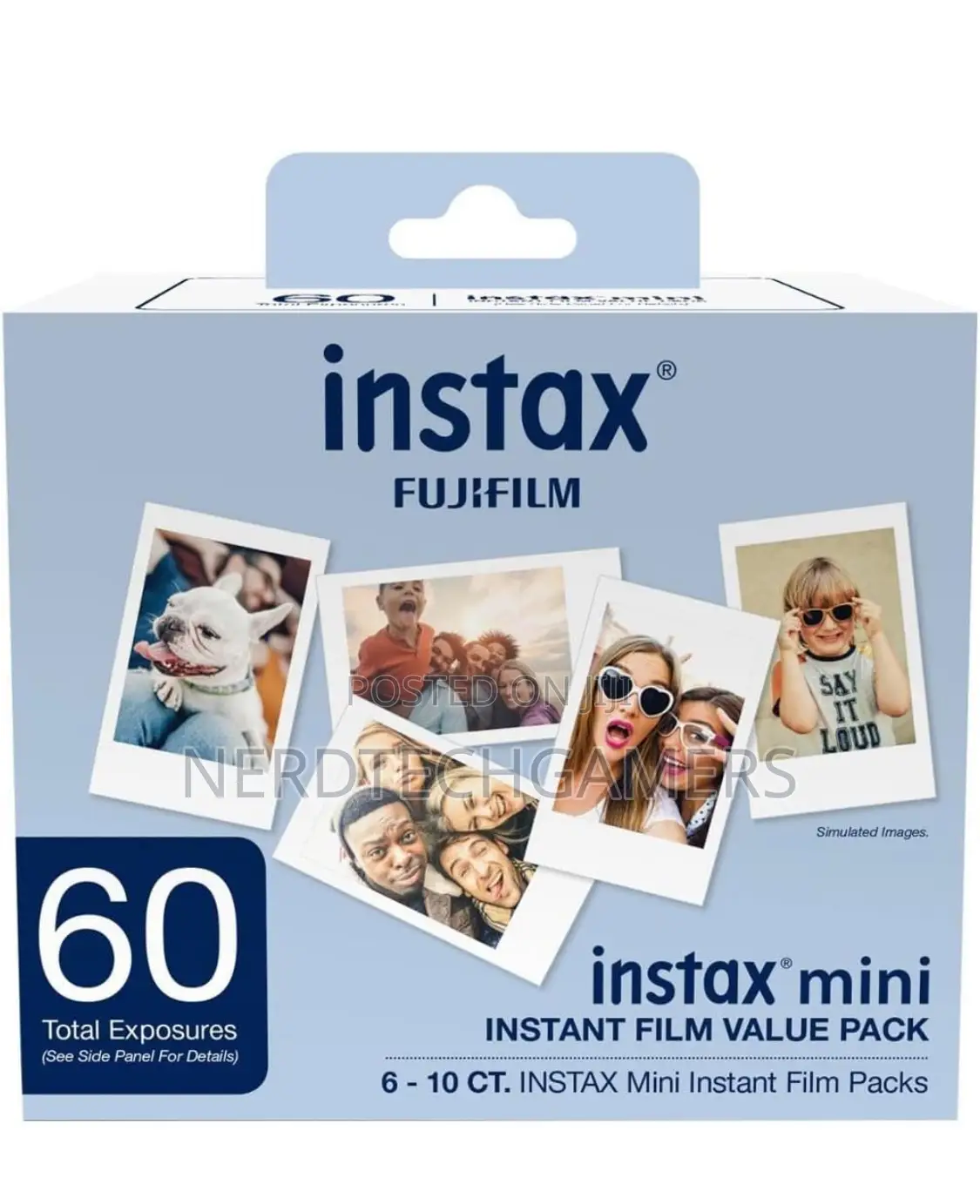 FUJIFILM Instax Mini Instant Film Value Pack - 60 Photos