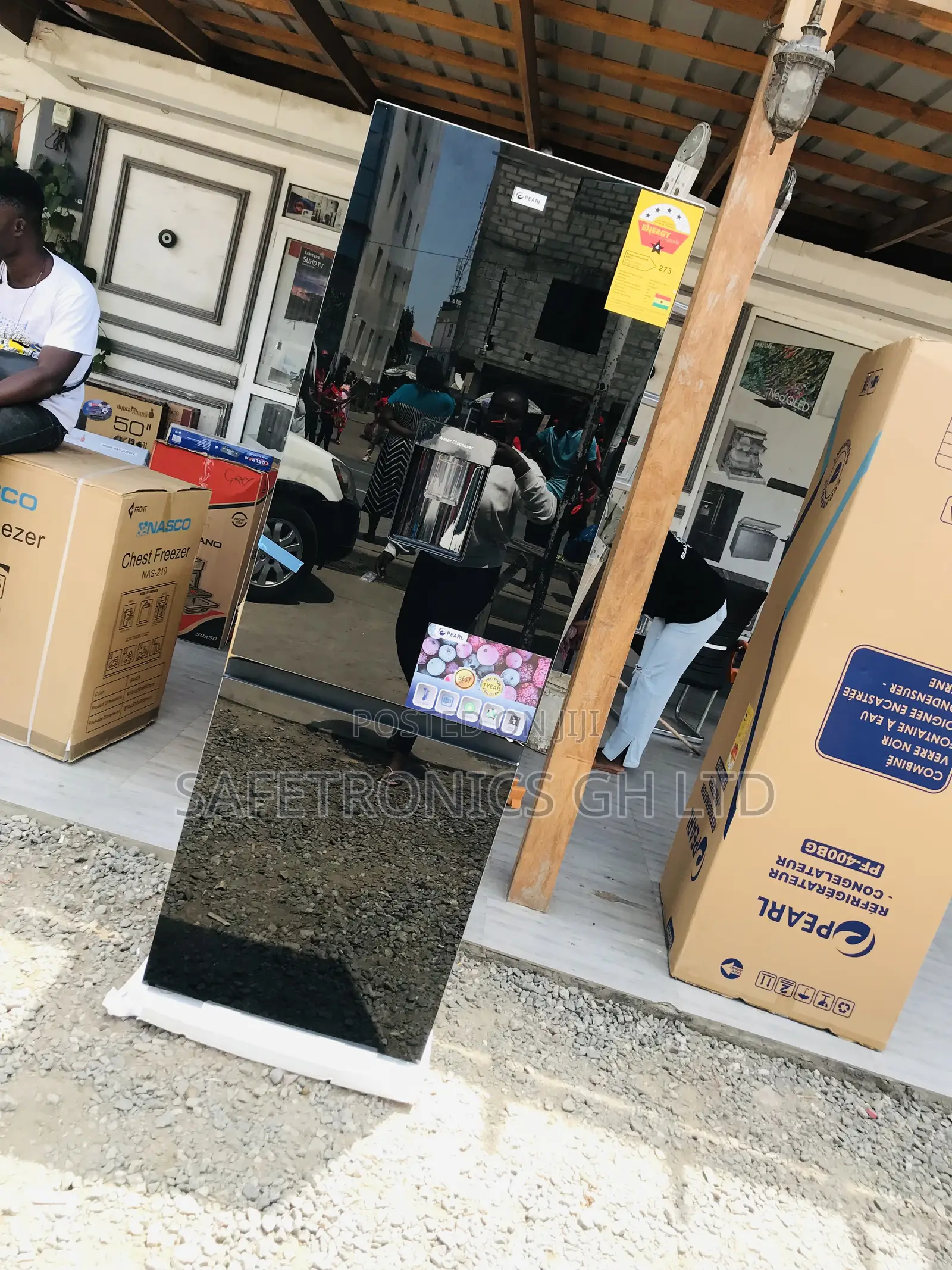 Original (Black Mirror) 309L Pearl PF/400BG 2 Doors Fridge