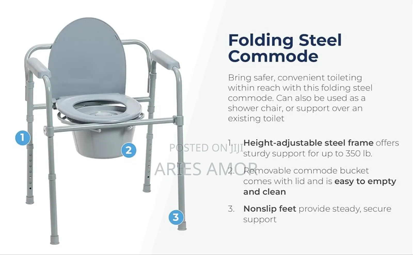 Drive Commode Chair(America Brand)